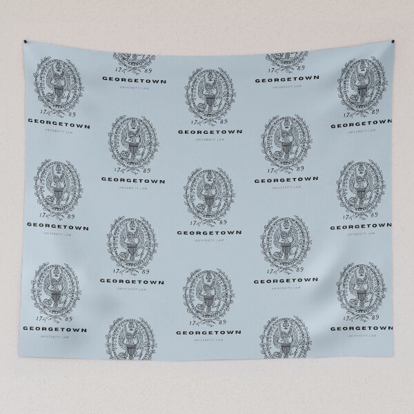 Item preview, Georgetown Law | Pastel Blue Background designed and sold by RM-Journey.