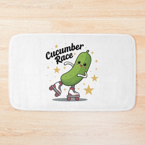 Item preview, Cucumber rides roller skates - cucumber race designed and sold by MaateoDesign.