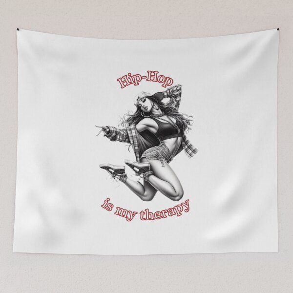 Item preview, “Hip-hop is my therapy” designed and sold by CHRIST5000.