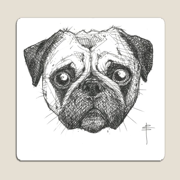 Pug Magnet