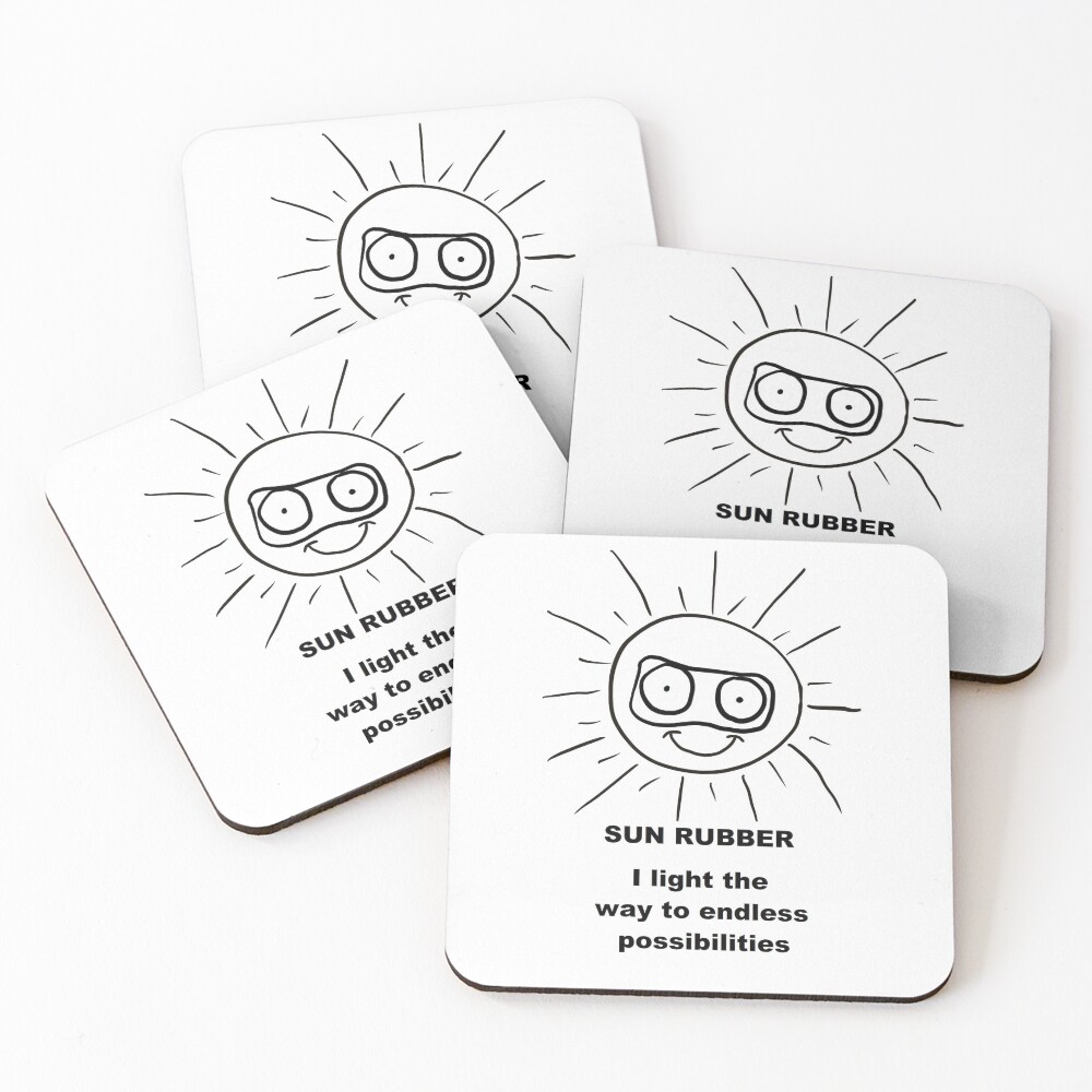 Item preview, Coasters (Set of 4) designed and sold by RubberWorld.