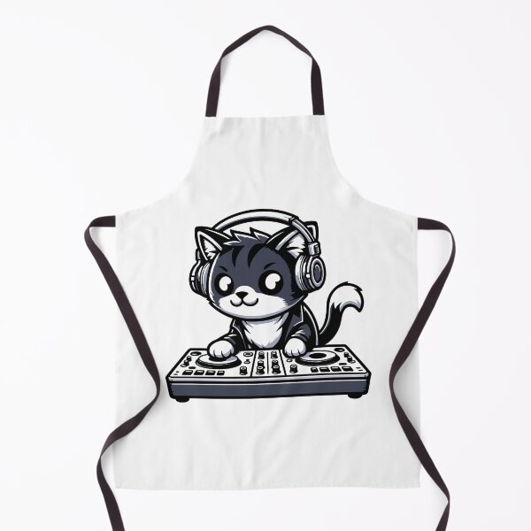 Item preview, Adorable DJ Cat on Decks designed and sold by Akioos.