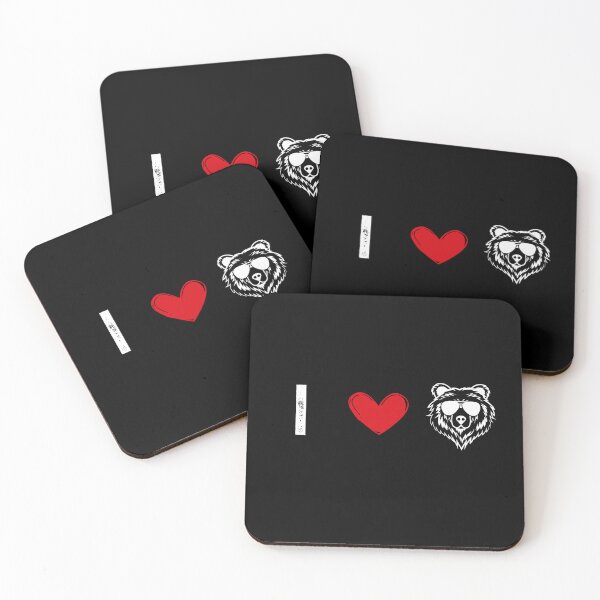 Item preview, I heart Bears designed and sold by MeAfterSunset.