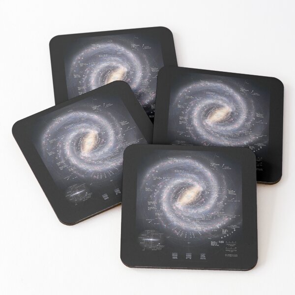 Item preview, **CHINESE** Milky Way Map HD (在中文里) 银河系地图 designed and sold by Pablo Carlos Budassi.
