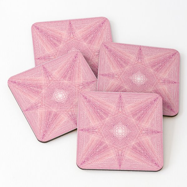 Item preview, Rectangular Pattern #6 Morph C [11696-Pinks-WB] designed and sold by LottMultimedia.