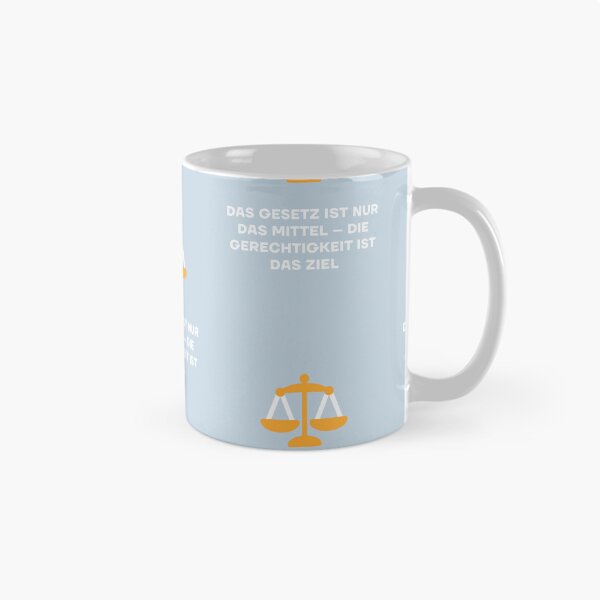 Item preview, Das Gesetz ist nur das Mittel – die Gerechtigkeit ist das Ziel designed and sold by RM-Journey.