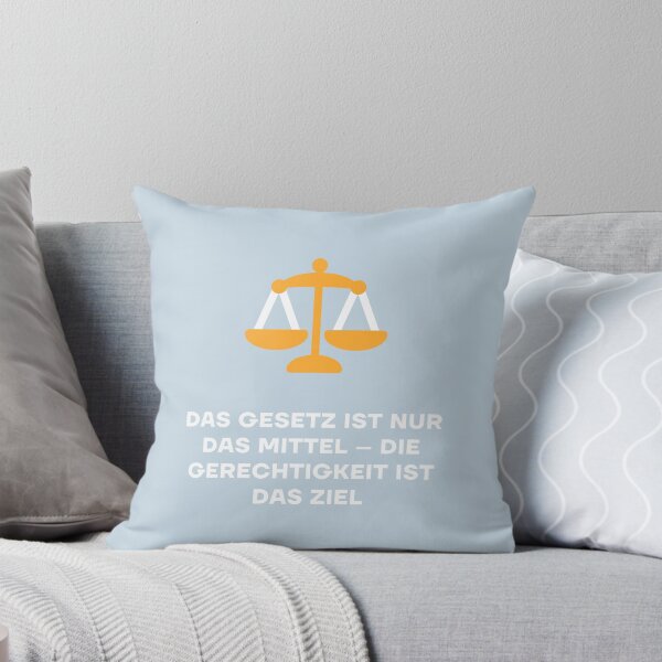Item preview, Das Gesetz ist nur das Mittel – die Gerechtigkeit ist das Ziel designed and sold by RM-Journey.