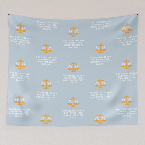 Item preview, Das Gesetz ist nur das Mittel – die Gerechtigkeit ist das Ziel designed and sold by RM-Journey.