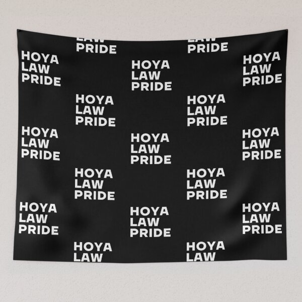 Item preview, Hoya Law Pride - Georgetown Law | Black Background designed and sold by RM-Journey.