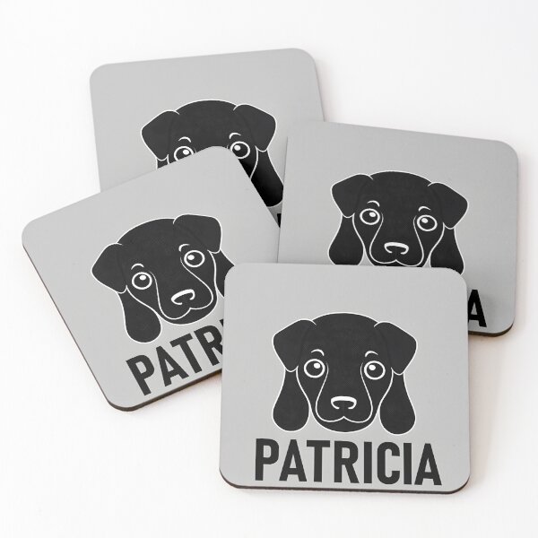 Item preview, "Patricia" with dog/puppy designed and sold by ThePaintingRat.
