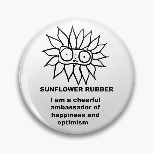 Item preview, SUNFLOWER RUBBER designed and sold by RubberWorld.