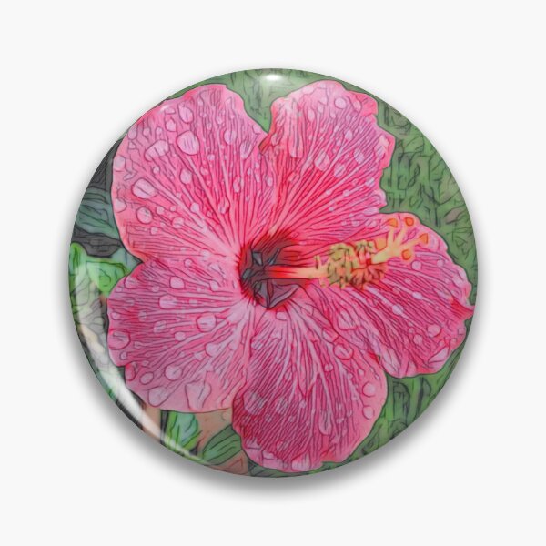 Artikelvorschau, Rosa Hibiskus entworfen und verkauft von O-Time.