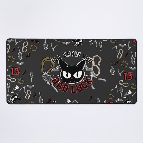 Item preview, Bad Luck Black Cat Kitty Gang designed and sold by ShadowCatArtCo.