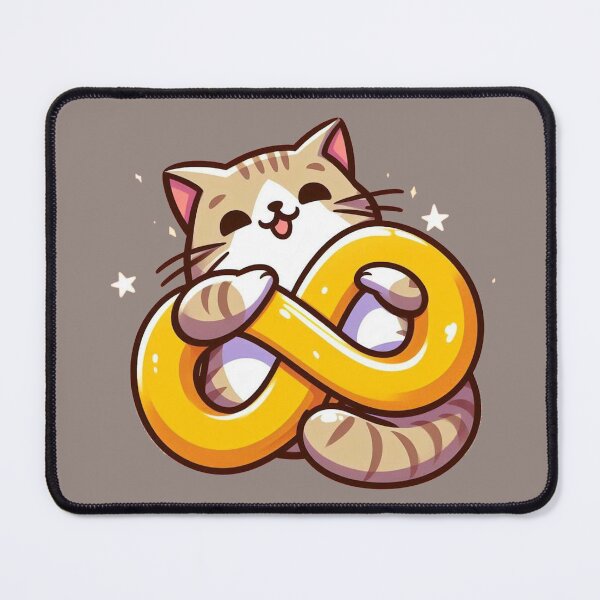 Item preview, Actually Autistic - Cat hugging Gold Infinity Symbol designed and sold by Vkinsify.