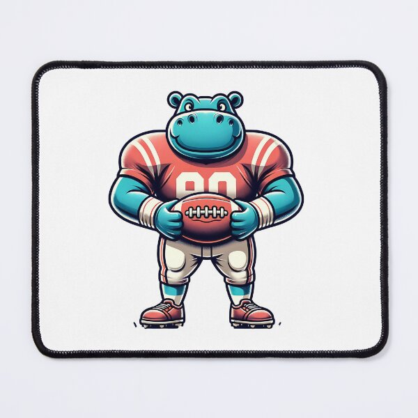 Item preview, Surreal Gridiron: Hippo in American Football designed and sold by 0penvimark.