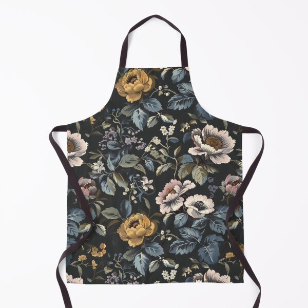 Item preview, Pale Orange, Pink, and White Wild Roses on Black designed and sold by Monochrome-Dog.