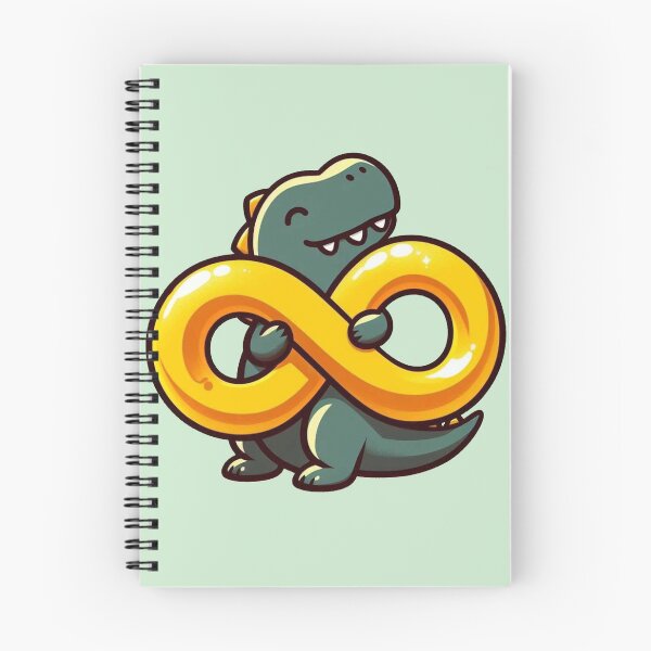 Item preview, Actually Autistic - Dino hugging gold infinity symbol designed and sold by Vkinsify.