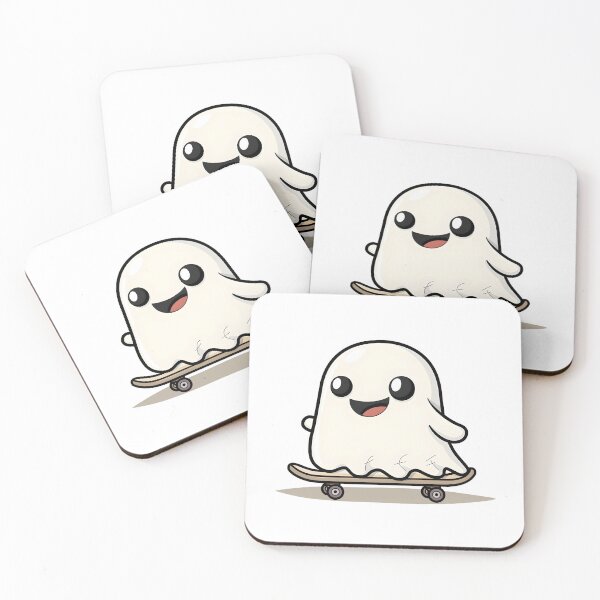 Item preview, Ghost on a skateboard designed and sold by annago2.
