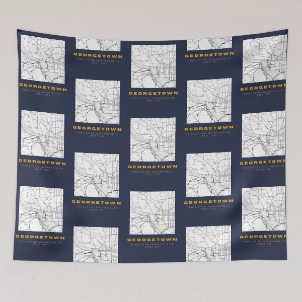 Item preview, Georgetown, USA - Minimalist Map Design designed and sold by RM-Journey.