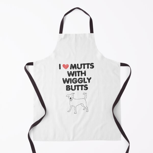 Item preview, I Love Mutts with Wiggly Butts designed and sold by LyndaNoel Design.