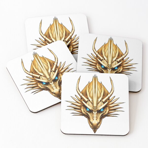 Item preview, Golden metal dragon designed and sold by rowgazer.