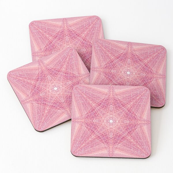 Item preview, Rectangular Pattern #6 Morph C [11996-Pinks-WB] designed and sold by LottMultimedia.
