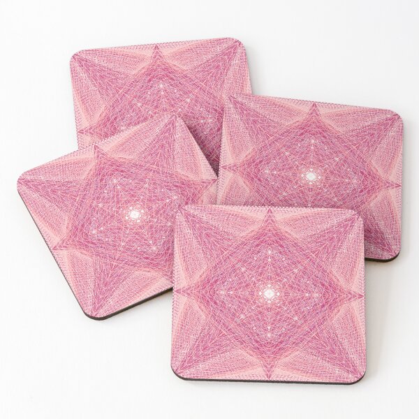 Item preview, Rectangular Pattern #6 Morph C [12096-Pinks-WB] designed and sold by LottMultimedia.