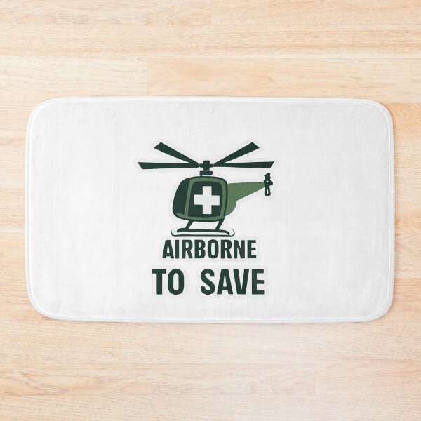 Item preview, Airborne to Save Helicopter Medical Rescuer Design designed and sold by NiftyWrx.