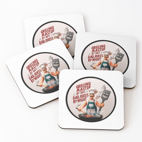 Item preview, Grilling Master by Day, Dad Jokes by Night designed and sold by deluxedigital1.