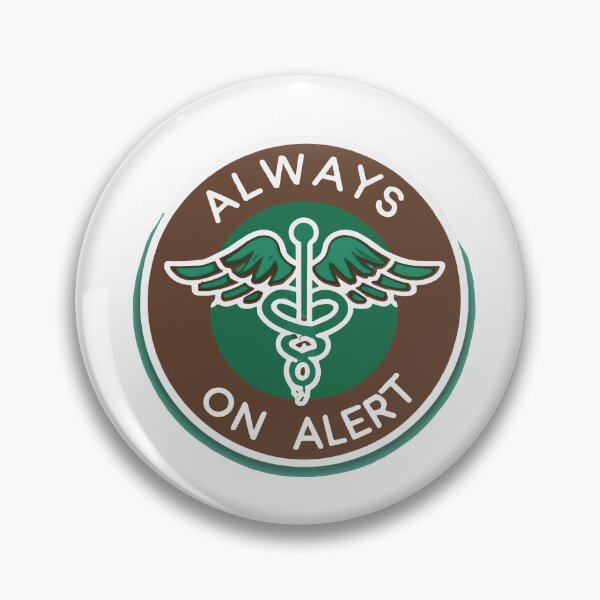 Item preview, Always on Alert - Medical Alert Symbol Design designed and sold by NiftyWrx.