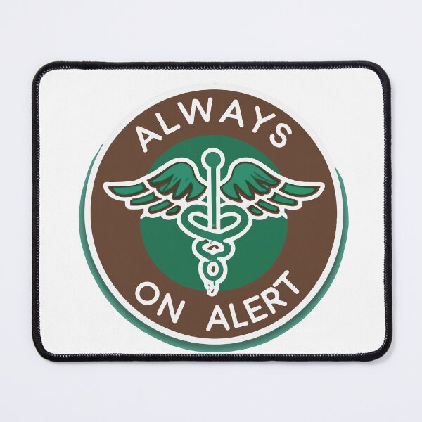 Item preview, Always on Alert - Medical Alert Symbol Design designed and sold by NiftyWrx.