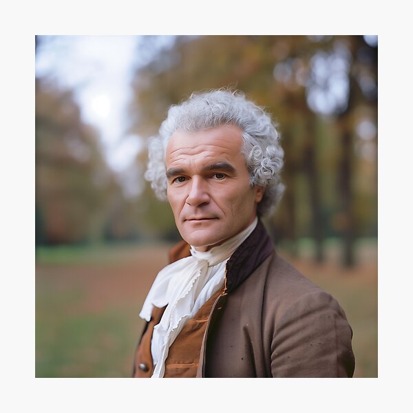 Item preview, Jean-Jacques Rousseau | Photography designed and sold by ComicsFactory.