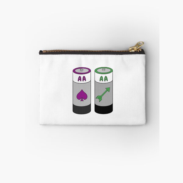 Item preview, AA Battery (Asexual and Aromantic) designed and sold by Aly's Art Shop.