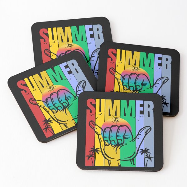 Item preview, Hello Summer Love Hawaii Shaka Hand Sign Design Style  designed and sold by Raise2Shine.
