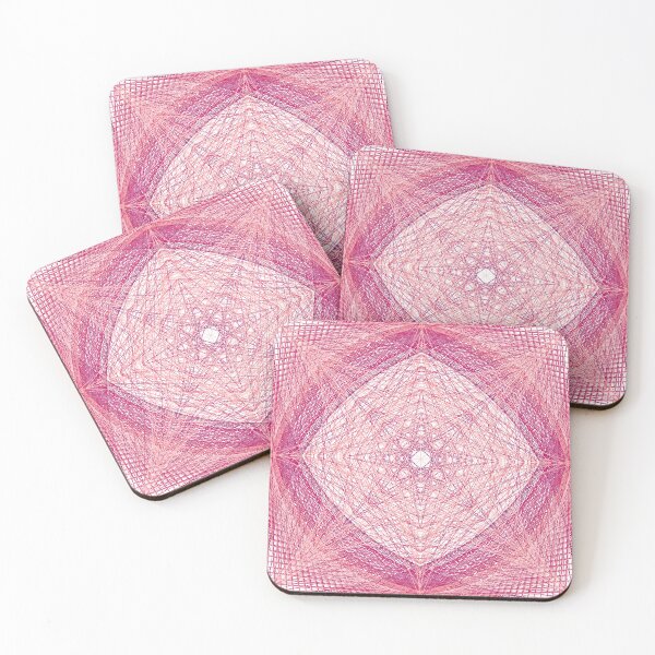 Item preview, Rectangular Pattern #6 Morph C [12396-Pinks-WB] designed and sold by LottMultimedia.