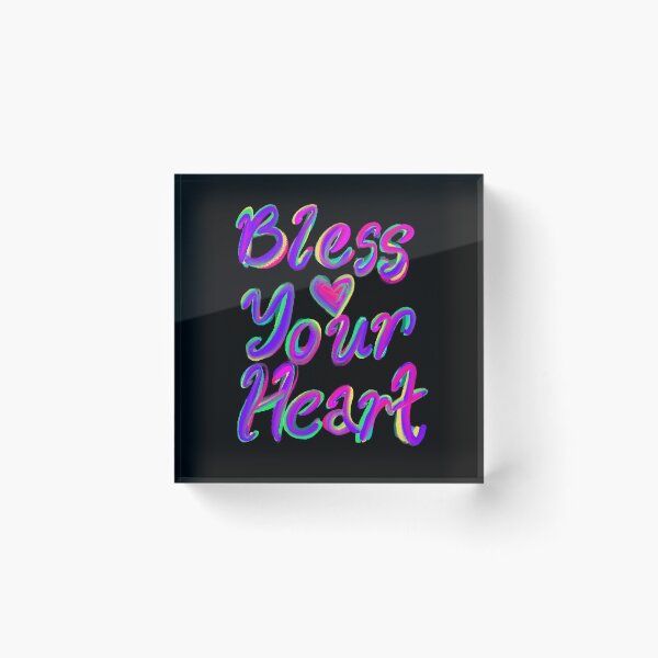 Item preview, Bless Your Heart  designed and sold by ArtByErinSmith.