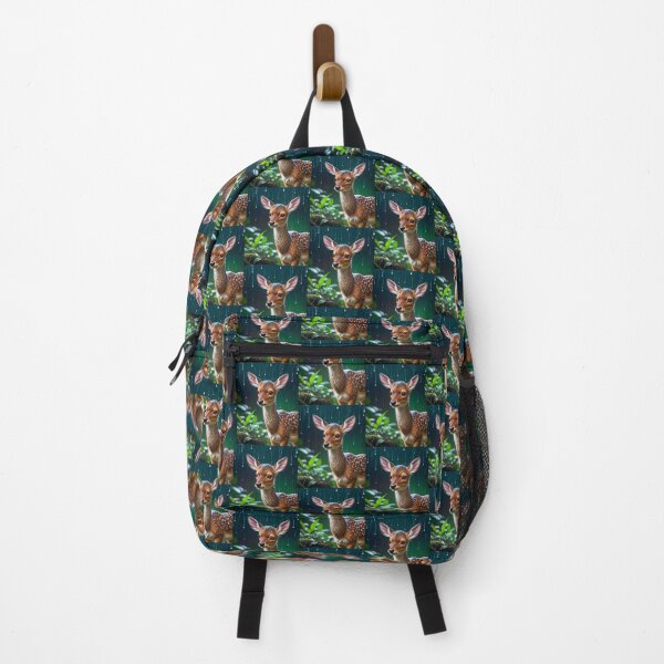Item preview, Cute Baby Deer In A Rainy Forest designed and sold by TheArtOfPat.