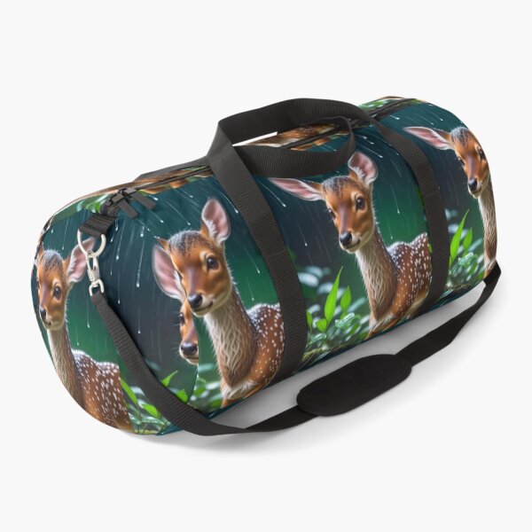 Item preview, Cute Baby Deer In A Rainy Forest designed and sold by TheArtOfPat.