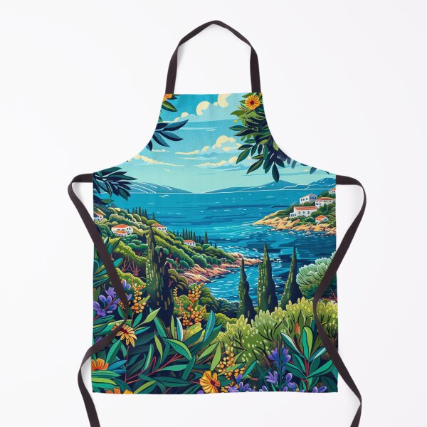 Item preview, Greek Island Canvas - Coastal Paradise designed and sold by CleverboyDsgns.