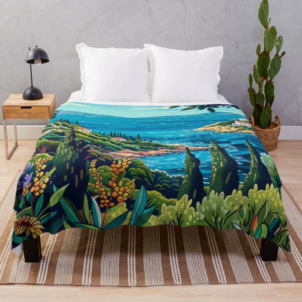 Item preview, Greek Island Canvas - Coastal Paradise designed and sold by CleverboyDsgns.