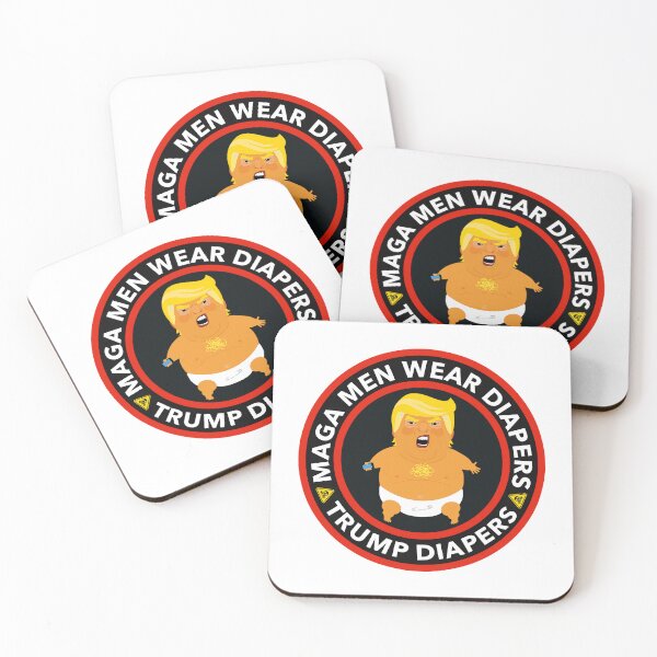 Item preview, Maga Men wear Diapers - trump diapers - Anti trump designed and sold by Thelittlelord.