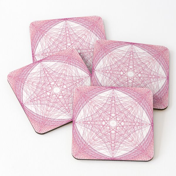 Item preview, Rectangular Pattern #6 Morph C [12596-Pinks-WB] designed and sold by LottMultimedia.