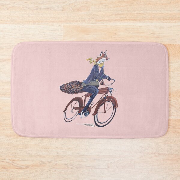 Item preview, Fox on Bicycle designed and sold by MugsAndDuds.
