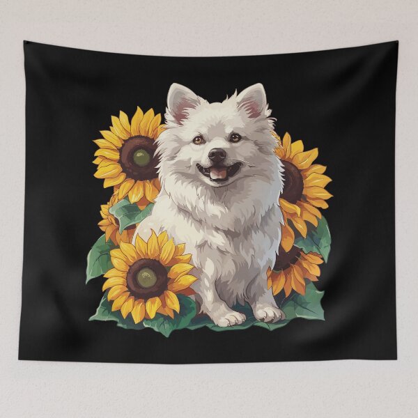 Item preview, American Eskimo Dog designed and sold by VelvetRoom.