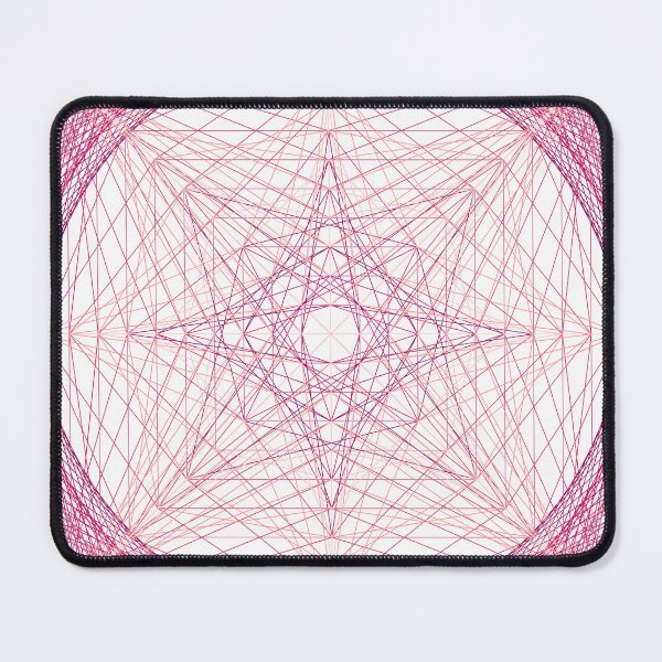 Item preview, Rectangular Pattern #6 Morph C [12696-Pinks-WB] designed and sold by LottMultimedia.