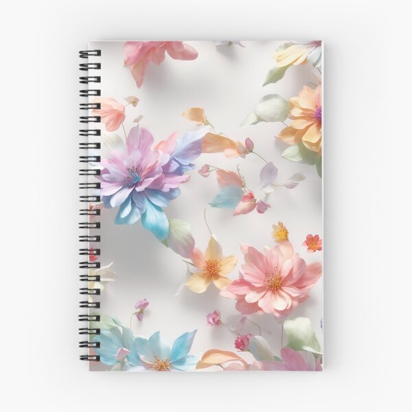 Item preview, Dreamy Pastel Flowers designed and sold by Neranchara.