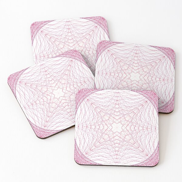 Item preview, Rectangular Pattern #6 Morph C [12796-Pinks-WB] designed and sold by LottMultimedia.