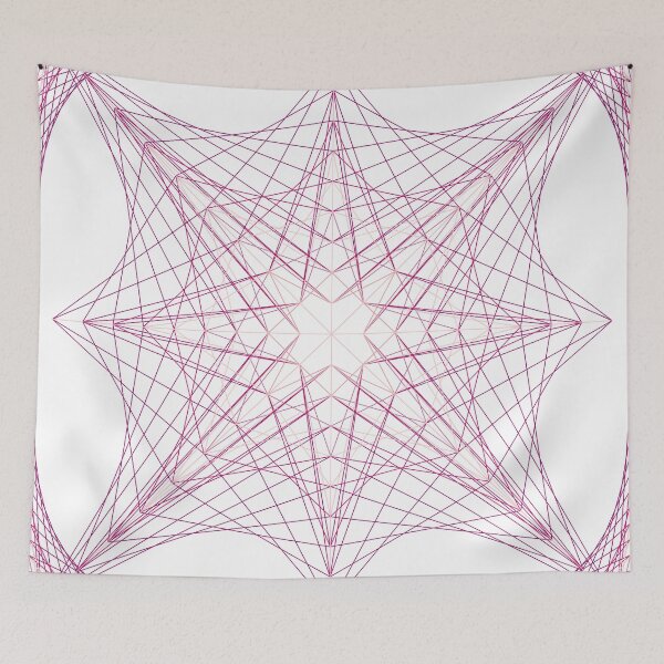Item preview, Rectangular Pattern #6 Morph C [12896-Pinks-WB] designed and sold by LottMultimedia.