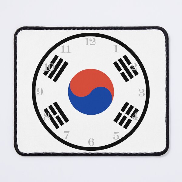 Item preview, Copy of Mexican flag wall clock designed and sold by Numbers-Art.