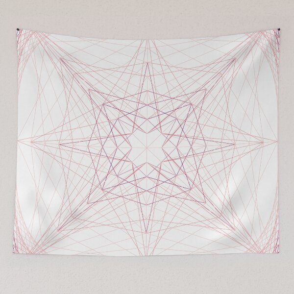 Item preview, Rectangular Pattern #6 Morph C [12996-Pinks-WB] designed and sold by LottMultimedia.